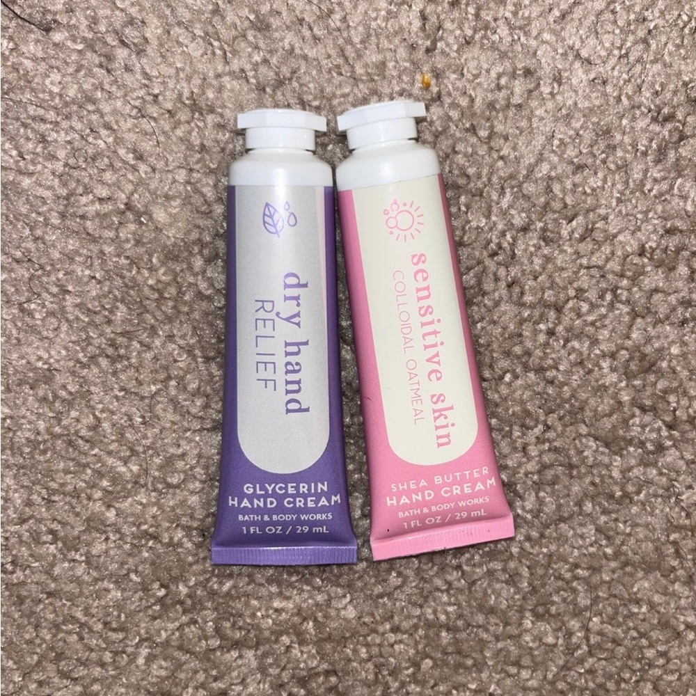 Bath & Body Works Hand Cream Set - Purple & Pink